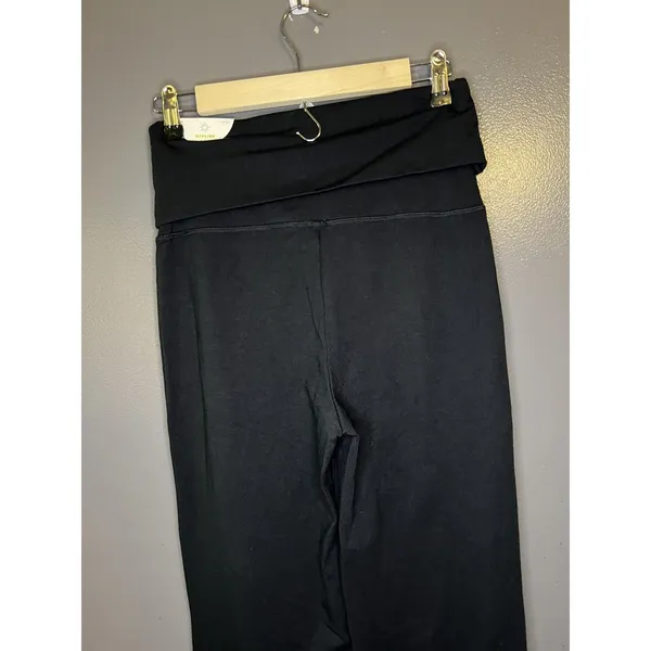 OFFLINE By Aerie Leggings Womens Medium Black Foldover Hi Rise Flare Yoga Pants - Image 5
