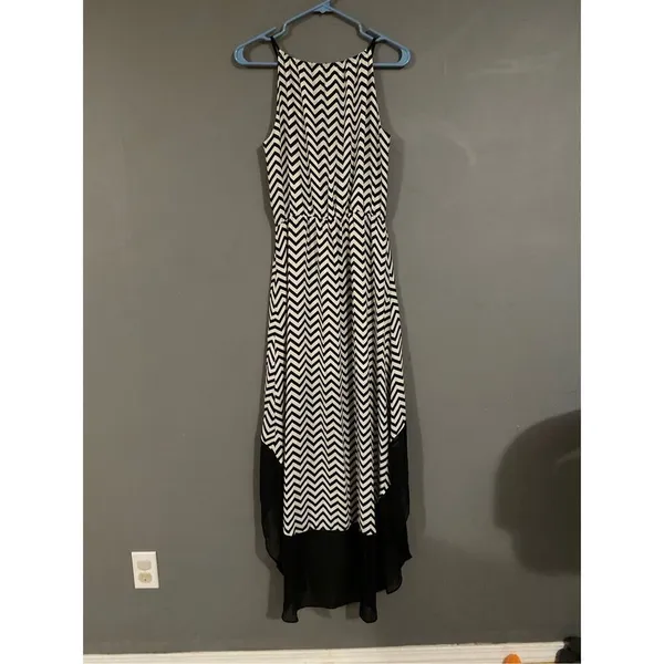Sugarlips High Low Chevron Dress Size Small - Image 2