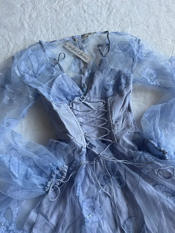 For Love & Lemons Presley Mini Dress - Image 5