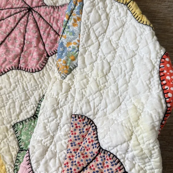 Little Bit Different By Lynne Valentine Butterly Quilt Jacket OS - Image 3