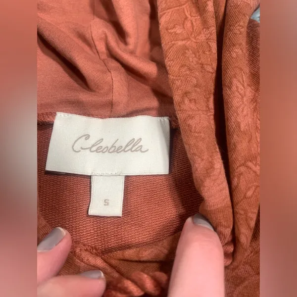 Cleobella jaidev Hoodie pattern Anthropologie small - Image 4