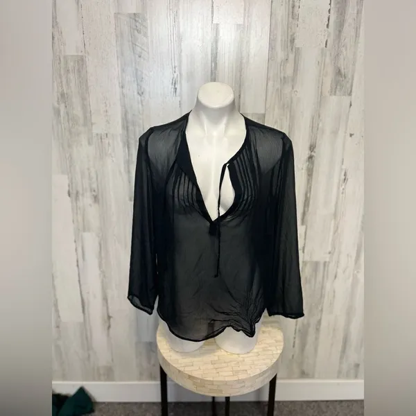 Black blouse Black Size L - Image 5