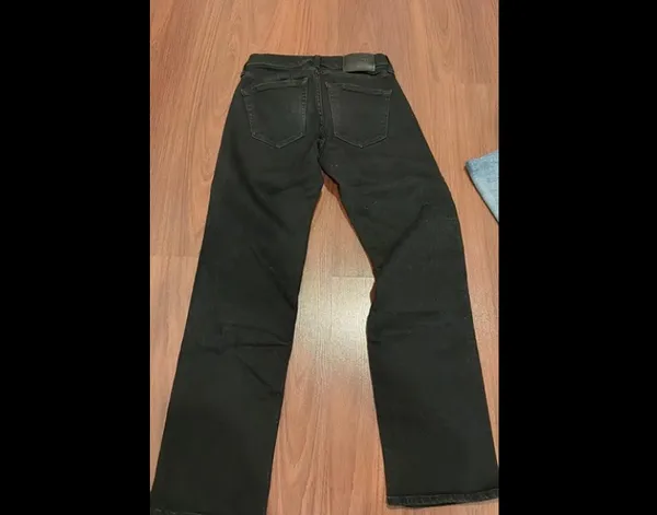 Hollister Straight Advanced Stretch Black Jeans W26 L30 - Image 5