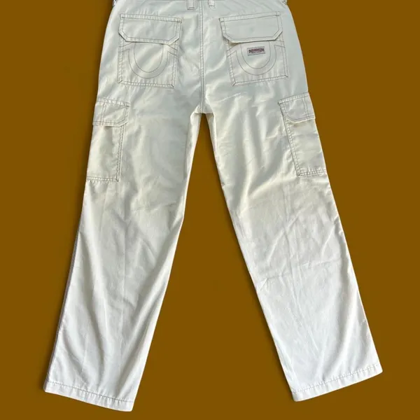 True Religion White cargo pants nwt - Image 6