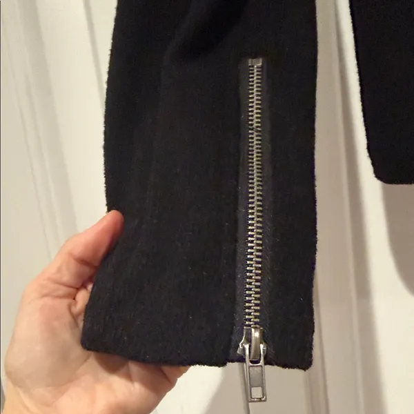 Z Supply‎ brandy knit moto Jacket medium - Image 5