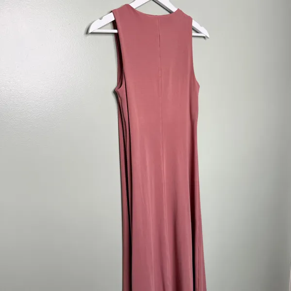 Hatch The Jamie Maxi Dress Maternity Rose Clay Pink Women’s Size Small - Image 7