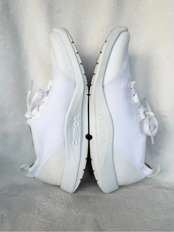 Oofos Sz 9 Eu40 00mg Sport LS Low Womens Sneakers Shoes White Recovery Comfort - Image 6
