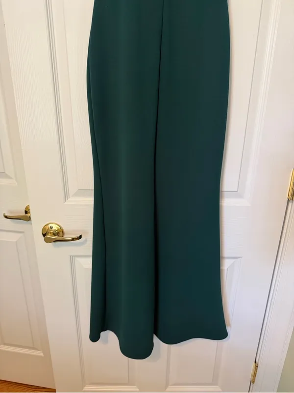 Lulus green formal gown dress XS - Image 7