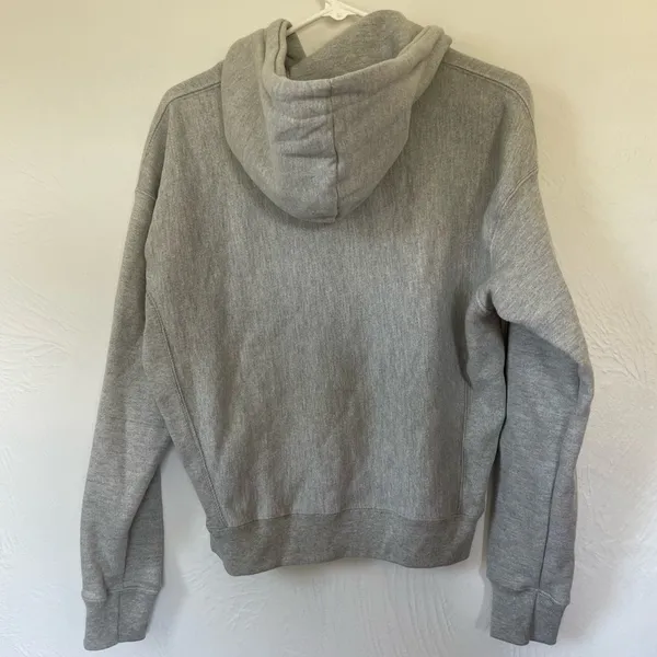 NWT Champion Reverse Weave Womens Pullover Hoodie Gray Small Embroidered‎ Logo - Image 4