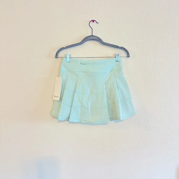 NWT Lululemon Pace Rival MR Skirt *Long / Delicate Mint / 2 - Image 6