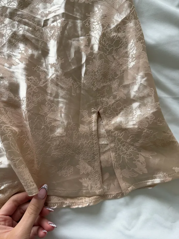 Princess Polly Satin Mini Skirt - Image 3