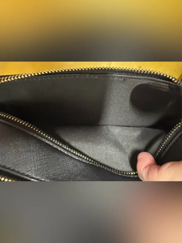 Marc Jacobs Black Saffiano Leather Crossbody Snapshot Camera Bag w 2 Pockets - Image 10