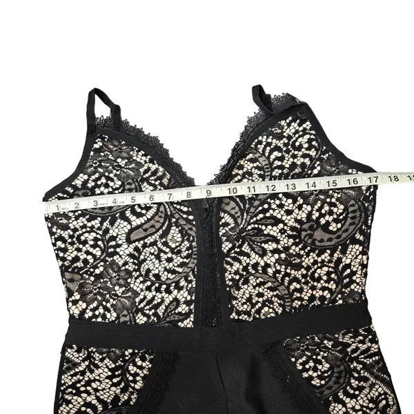 Ario Collection‎ Black Lace Bodice Jumpsuit - Image 6