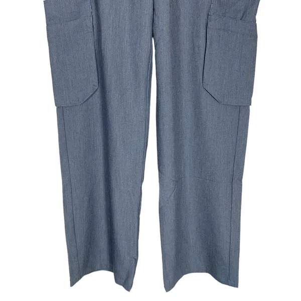 NEW Figs Tema Performance Wide Straight Leg Pants Size XXS - Image 4