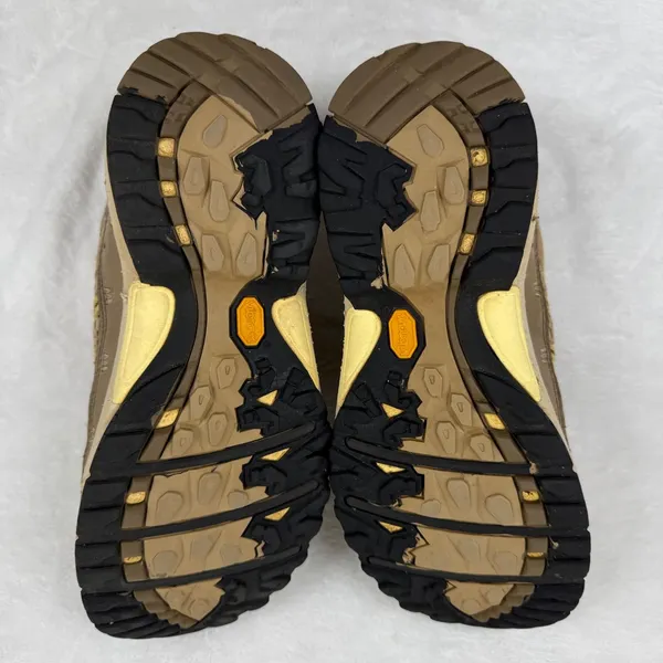 The North Face Hedgehog Mid GTX Gore-Tex Hiking Boots Women Tan Brown Vibram 8.5 - Image 15