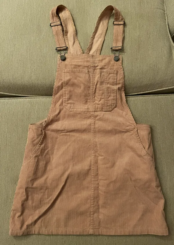 Pull & Bear Corduroy Overall Dress - Image 2