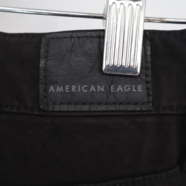 American Eagle Jeggings Womens 6 Super Hi-Rise 360 Next Level Black FAIR - Image 4