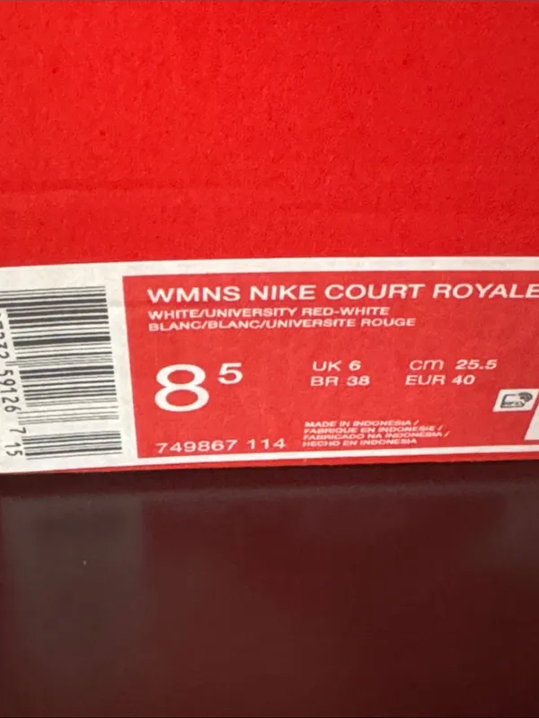 Nike court royale size 8.5 - Image 4