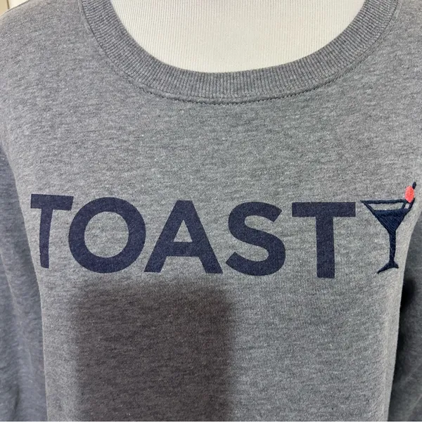 5/$30 🎈 Old navy large grey toasty crewneck sweatshirt - Image 3