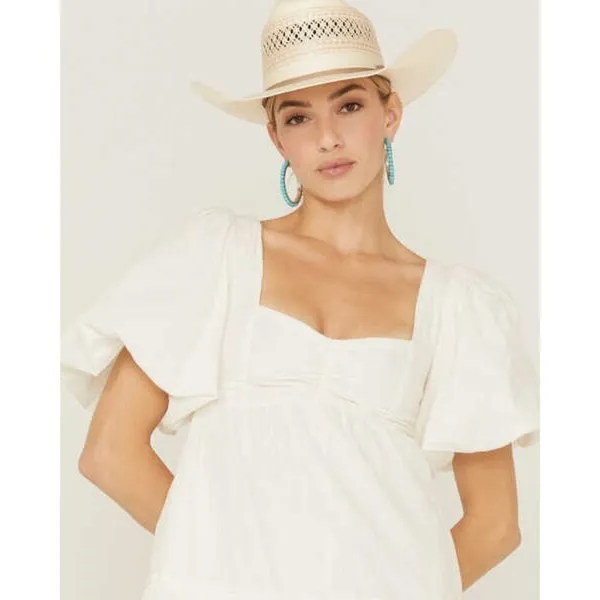 Show Me Your Mumu Odette Midi Dress in White Small Womens Long Cotton - Image 14