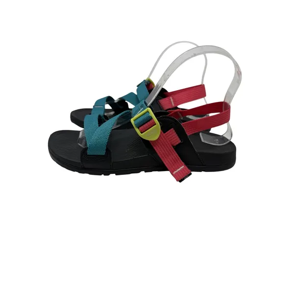 Chacos Lowdown Sport Sandals Teal Pink Adjustable Outdoor Hiking Women’s 7 - Image 12