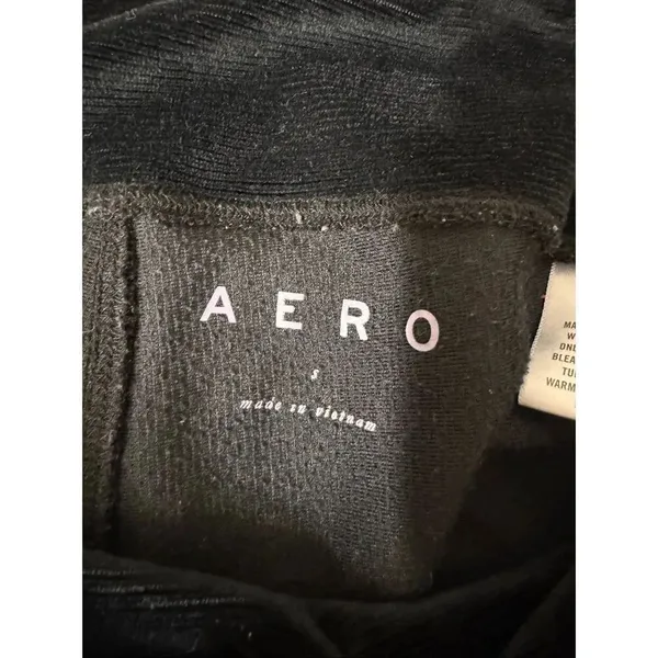 AERO Black Bike Shorts Size Small High Rise Stretch Athletic Casual Shorts NWT - Image 7