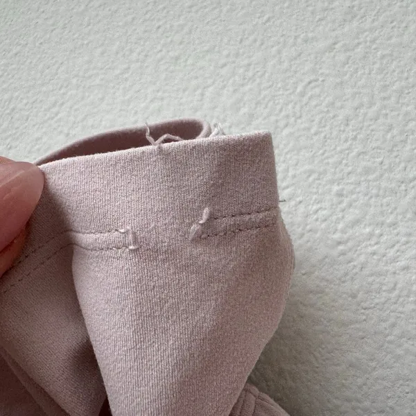 Lululemon Get Centered Short Sleeve *Nulu Color MITP Misty Pink Size 2/4 XS - Image 3