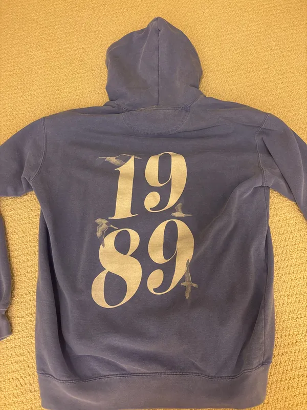 Taylor Swift 1989 Hoodie Comfort Colors - Image 2