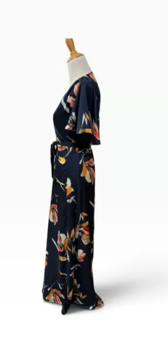 Love Stitch Deisy wrap maxi dress large - Image 3