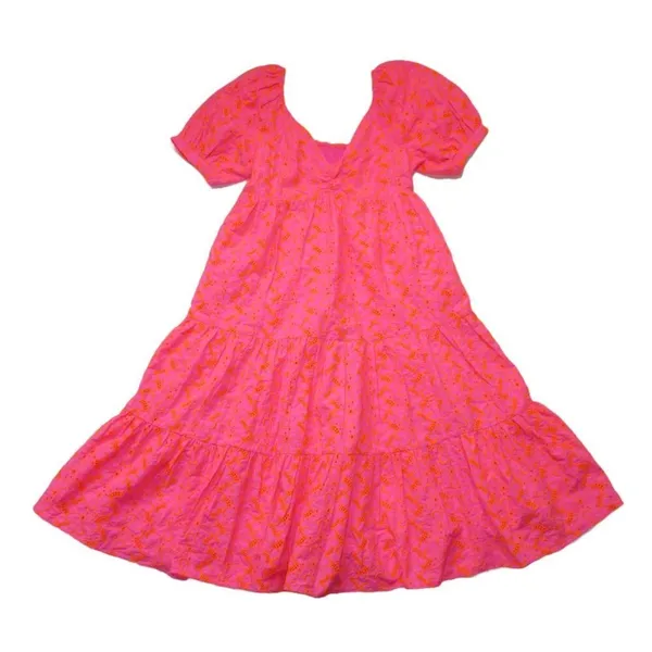 NWT Lilly Pulitzer Kina Midi in Pink Isle Psychedelic Swirl Eyelet Dress 8 $268 - Image 7