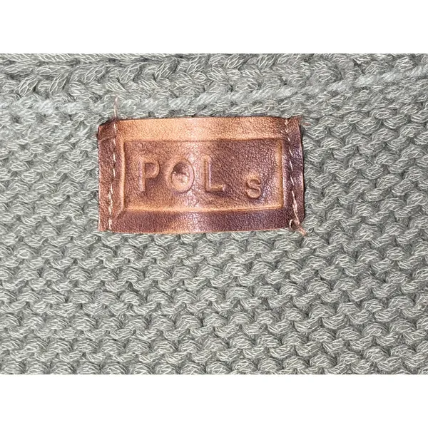 POL Oversized Chunky Open Cardigan Sage Green Lantern Sleeve Sweater size Small - Image 10