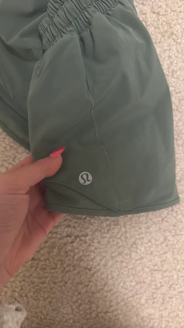 Green Lululemon Shorts 2.5" - Image 4