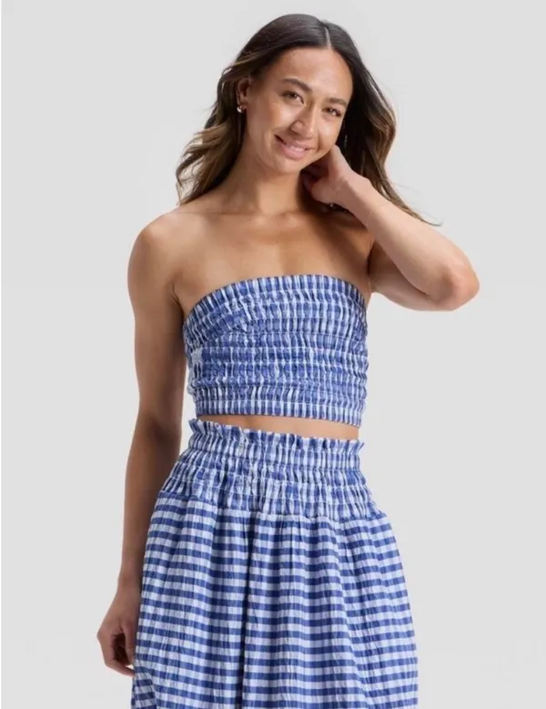 Universal Threads blue gingham set - Image 3