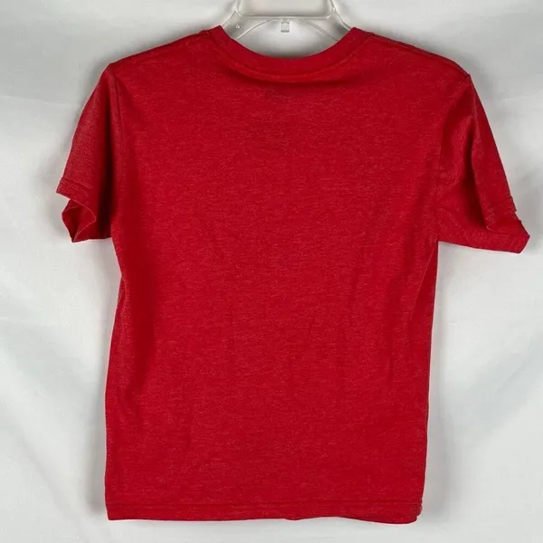 Disney Mickey Mouse Red Graphic T-shirt Small - Image 3