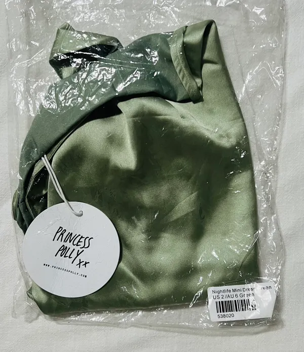 Princess Polly Nightlife Mini Dress In Green - Image 5