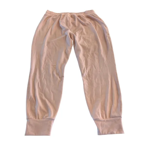 Beyond Yoga Heather Rib Street Jogger Pink Salmon‎ Size Large - Image 4