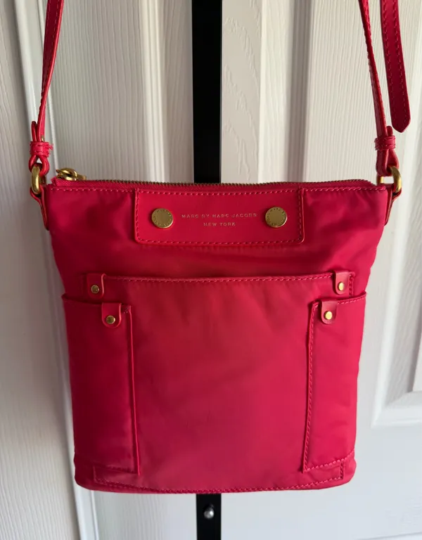 Marc Jacobs Red Nylon Crossbody Bag Women's - Image 3
