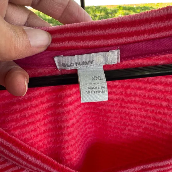 Old Navy Fuchsia Ribbed‎ Knit Top XXL - Image 5