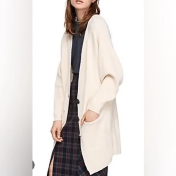 NWOT. Free People Ivory Irreplaceable Cardigan - Image 3