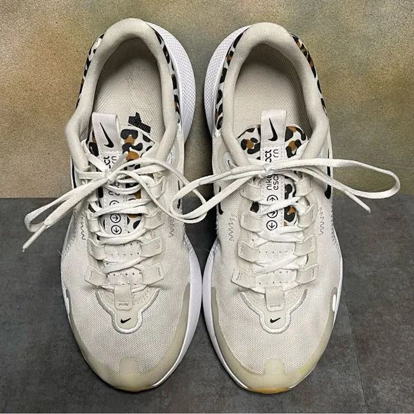 Nike React Escape Run White Leopard Women's Running Shoes Size 7M - Image 11
