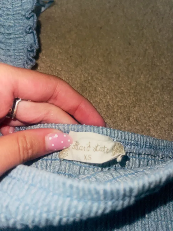 Denim Altar'd State Dress - Image 3