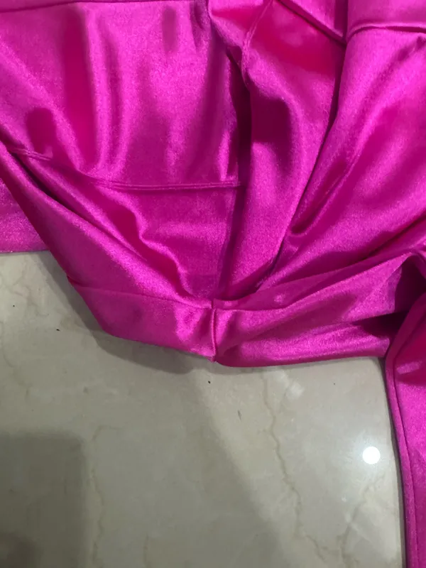 Pink Satin Pant Size undefined - Image 2