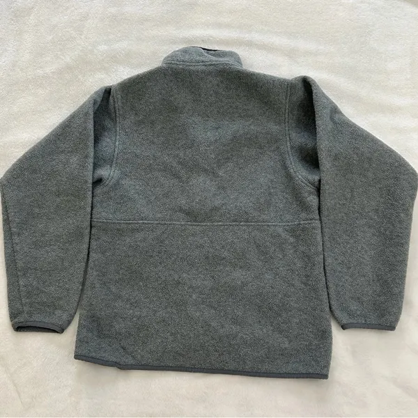 Patagonia Gray Fleece Half-Zip Pullover - Image 2