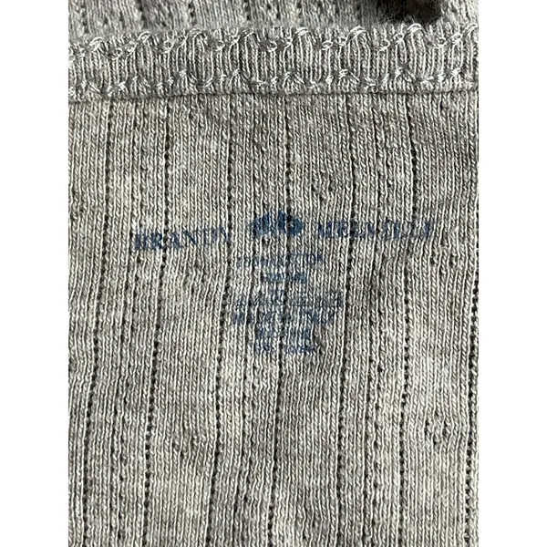 Brandy Melville Beige Crew Neck Long Sleeve Button Down Cardigan Sweater Top M/L - Image 5