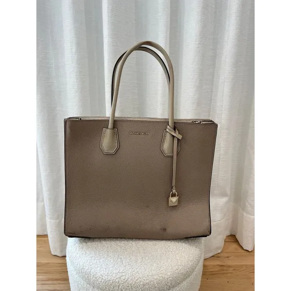 MICHAEL‎ KORS MERCER TRUFFLE BAG leather - Image 2