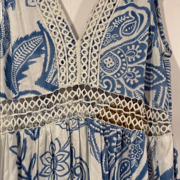 Z&L nwt‎ jade jungle maxi dress large - Image 4