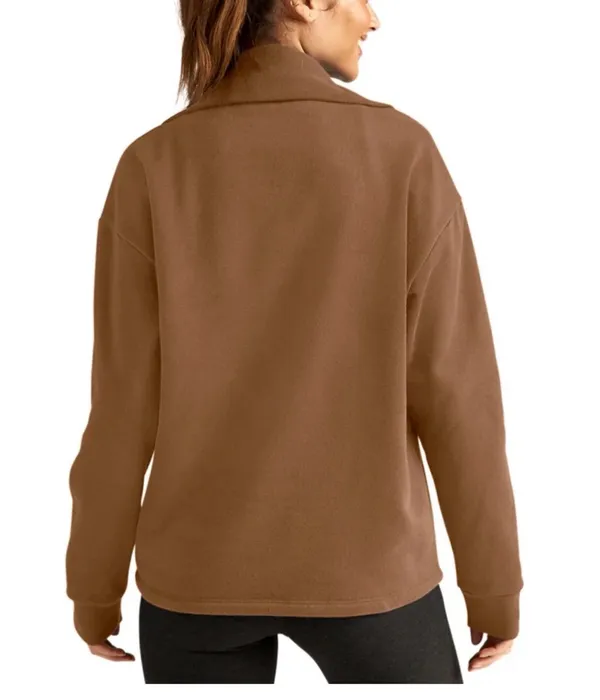 Beyond Yoga Trek Pullover Sweater Quarter-Zip - Image 2