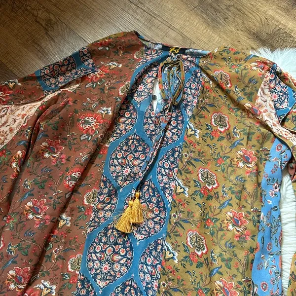 ANTHROPOLOGIE Sachin + Babi IIiana Ruffle Blouse - Image 6