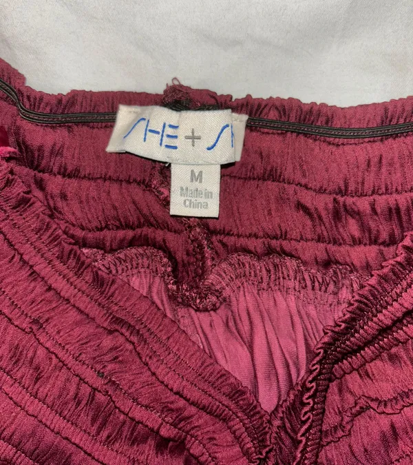 Maroon She+sky Skirt  - Image 3