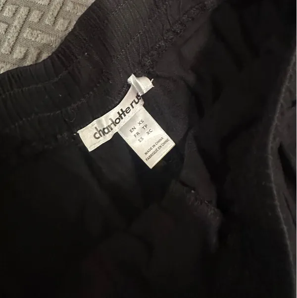 Charlotte Russe black jogger cargo pants - Image 2